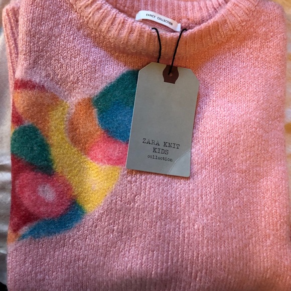 Zara Sweaters - ZARA PINK BIRD SWEATER